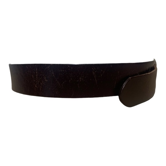 Men’s Brown Express Leather Belt Sz 38-40 - Picture 3 of 3